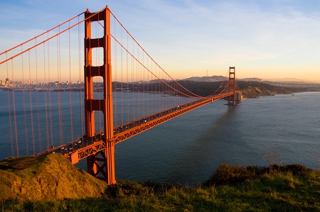 Golden Gate Bridge's thermal expansion