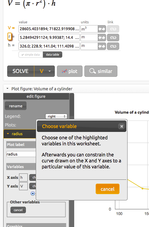 choosing a new variable